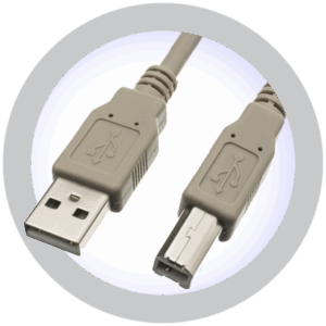 6.0 ft USB A to USB B Cable