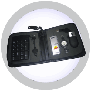 4 Piece USB Travel Kit