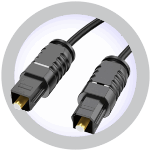 6 FT Optical Audio Cable (TosLink)